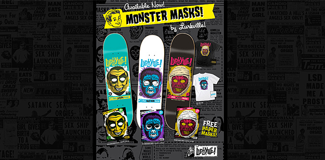Lurkville-Monster-Mask-series