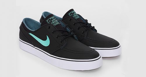 janoski black mint